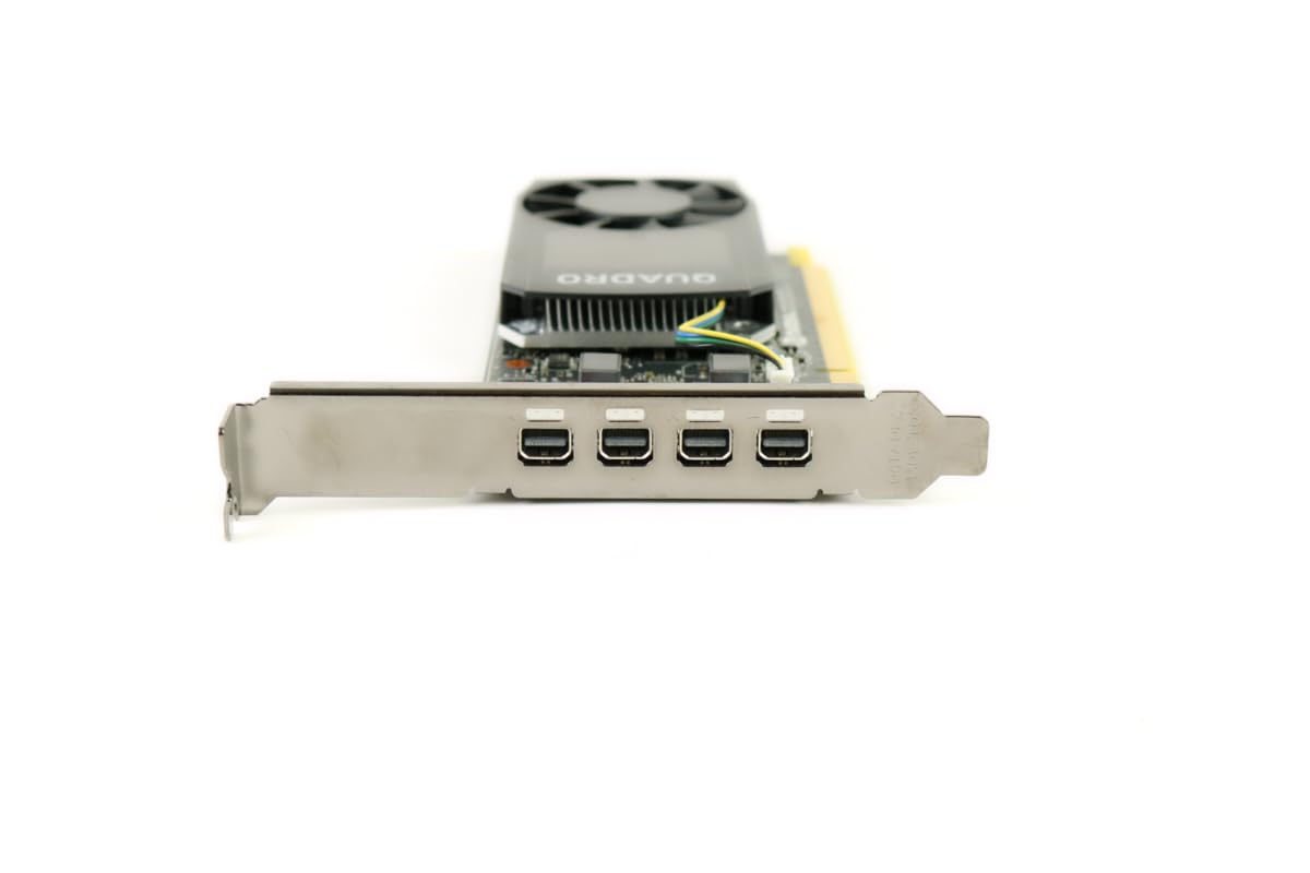 PNY NVIDIA Quadro P1000 Professional 4GB GDDR5 Low-Profile Graphics Card (VCQP1000-PB)