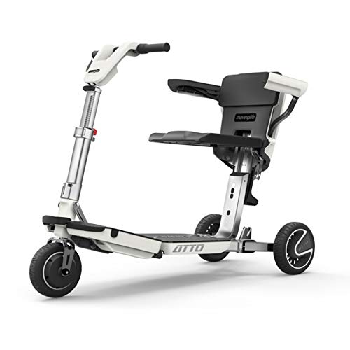 Buy ATTO Folding Travel Powered Mobility Scooter with Armrests Full