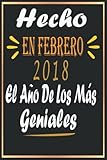 faldas elegantes juveniles 2018  Hecho En febrero 2018 El Año De Los Más Geniales: 4 Años Cumpleaños Regalo Para Hombre, Mujer ,ideas de cumpleaños 4 años