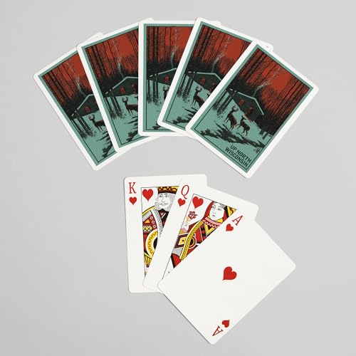 Lantern Press Cartas de Poker, 52 naipes, Caja miniatura 7