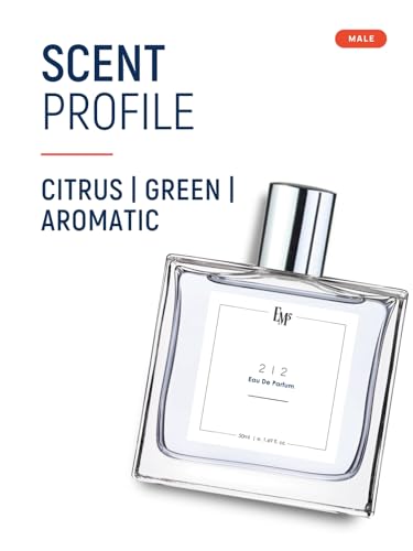 Image of EM5 212 Perfume for Men | Aromatic Warm Spicy Tobacco Fragrance | Eau de Parfum Spray | Luxury Gift for Him