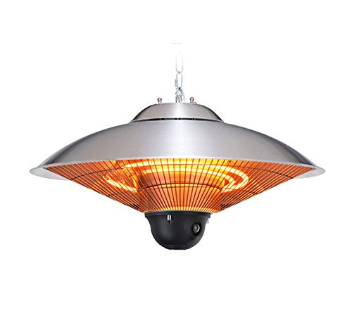 Hängende Terrassenheizer 3 Einstellbare Leistung Leise Heizung Garten Halogen Elektrische Terrassenheizung Ip44 Wasserdicht Für Außen- / Innenbalkon