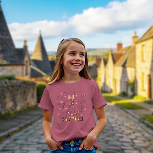 Image of GLIGLITTR Magic Shirt for Toddler Baby Girls Magical Kingdom Tshirt Cute Castle Outfit Holiday Family Vacation Summer Tee Top