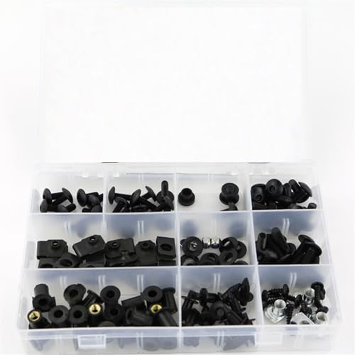 Boulons de carénage moto ST1300 pour remplacer les vis rouillées kit acier noir