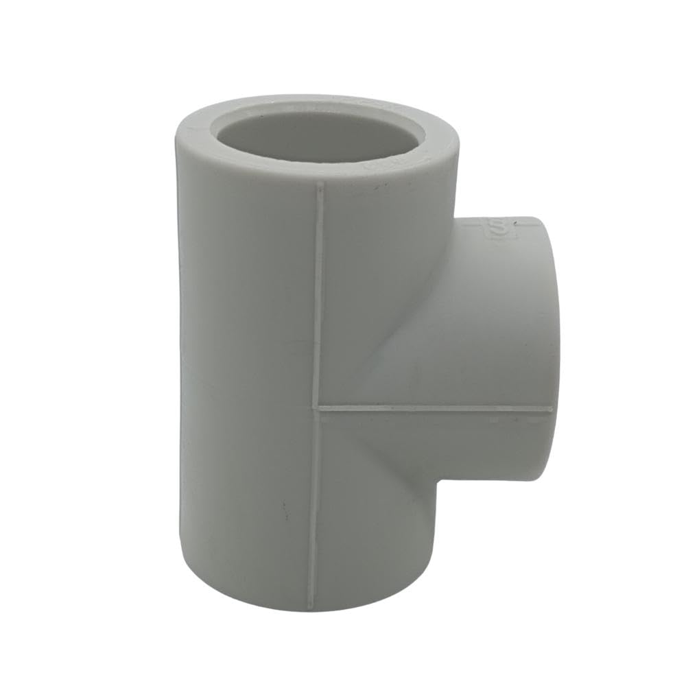 PPR Fitting T-Stück – AG 20x20 Mm X 3/4", Für Trinkwasser & Heizung, Max. 90°C, Aus PP-R