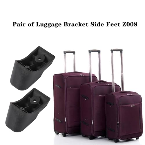 Image of Luggage Feet Pads Side Stand Replacement Z008 1.18 Inch with Screws Pack of 2