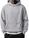 COOFANDY Men's Casual Fashion Hoodie Pullover Long Sleeve Winter Hooded Sweatshirt Workout Lightweight Hoodies with Pocket