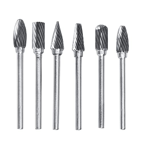 Set de 10 Fresas Rotativas de Carburo de Tungsteno miniatura 5