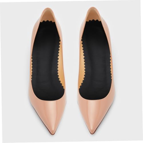 Plantillas de cuero antideslizantes para tacones de mujer miniatura 5