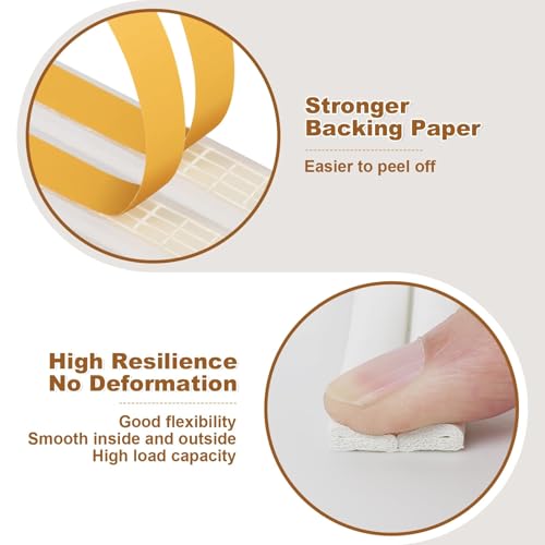 Image of Sealing Tape for Doors Windows, Self-Adhesive Foam Tape, Door Seal Window, Rubber Foam Seal Anti-Collision /Soundproof /Waterproof /Dustproof, 5 m, White