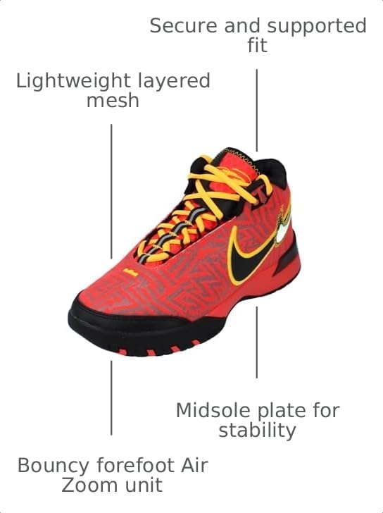 Image of Nike Men's Lebron NXXT Gen AMPD Basketball Shoes