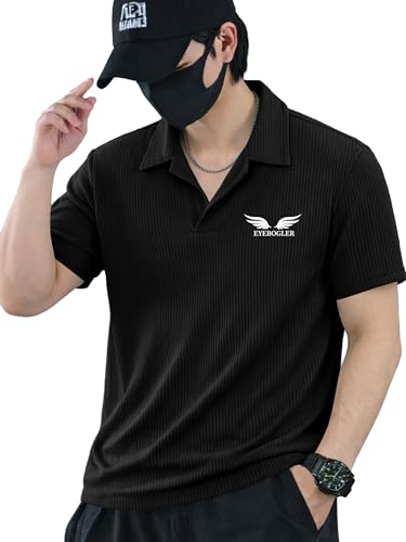 Image of Noble Monk Men's Solid Regular Fit Polo Shirt