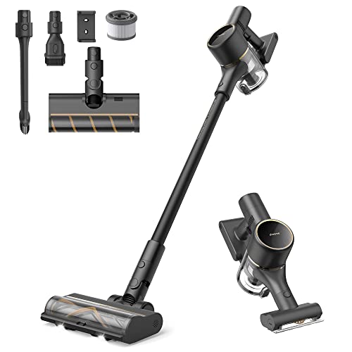 Dreame R10 Pro Aspirapolvere Senza Fili Potente Aspirazione da 150AW Autonomia di 65 Minuti Spazzola Multi-superficie Luci a LED ideale per la Pulizia di Casa e Auto Leggero e Versatile