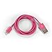 I/OMagic 4ft Lightning Cable USB Compatible with All Apple Lightning Devices, Red