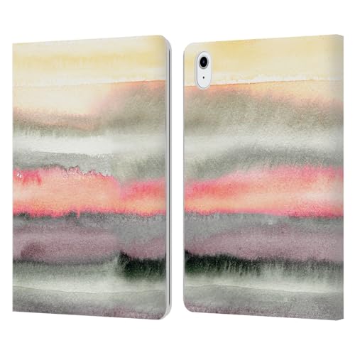Étui portefeuille iPad Air 11 au motif aquarelle dégradé avec rabat support