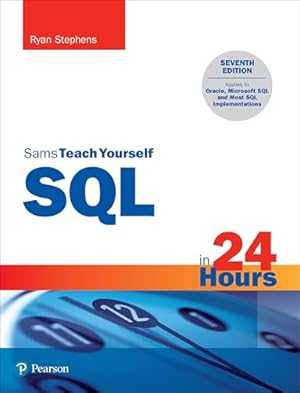 Book cover Sams Teach Yourself SQL in 24 Hours
