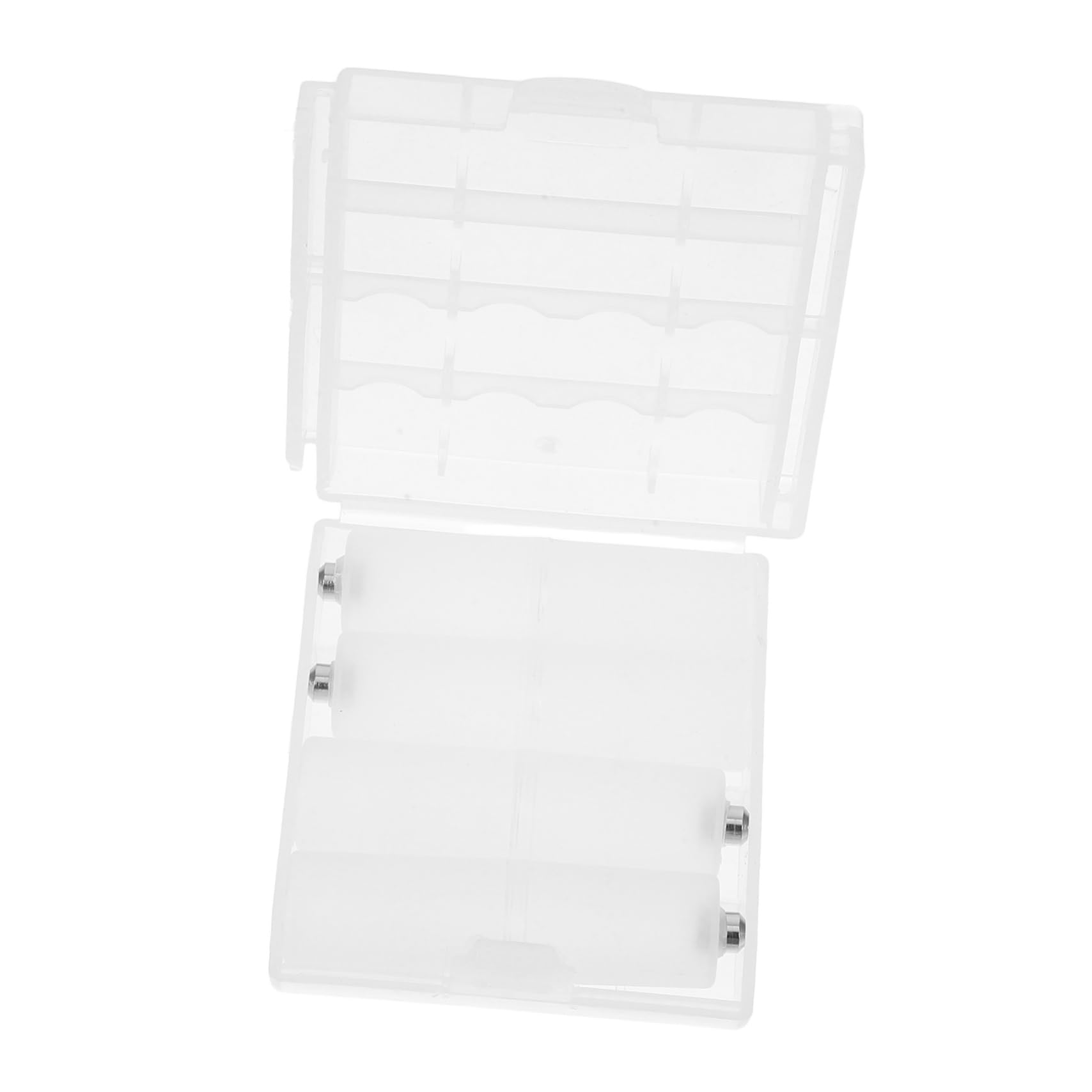 4pcs Battery Adapter Converter Convert AAA to Aa Container Cover with Box for Office Home Holder for Remote Controls Flashlights Toys