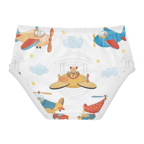 Cute Animals Planes Helicopters Toddler Girls's Underwear 2T 202c12692