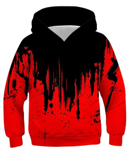 Image of Lovekider Boys Hoodie Kids 3D Print Graphic Pullover Sweatshirt 6-16 Years