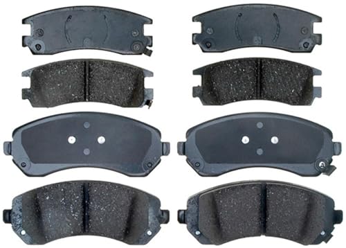 ACDelco 17D844SK plaquette de frein céramique haut de gamme pour remplacement kit arrière voiture