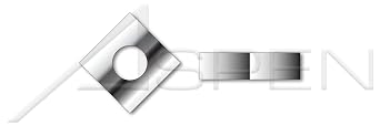 1500 pcs M3-0.5, DIN 562, Metric, Square Jam Thin Nuts, A2 Stainless Steel