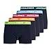 Produktbild Jack & Jones JACNORMAN Contrast Trunks 5 Pack