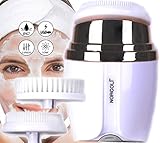 Efecto limpio - El cepillo facial elinima delicadamente las celulas muertas de los poros, limpia restos de maquillaje, un 99% de impurezas y grasa de su piel para conseguir la total absorción de sus productos favoritos.