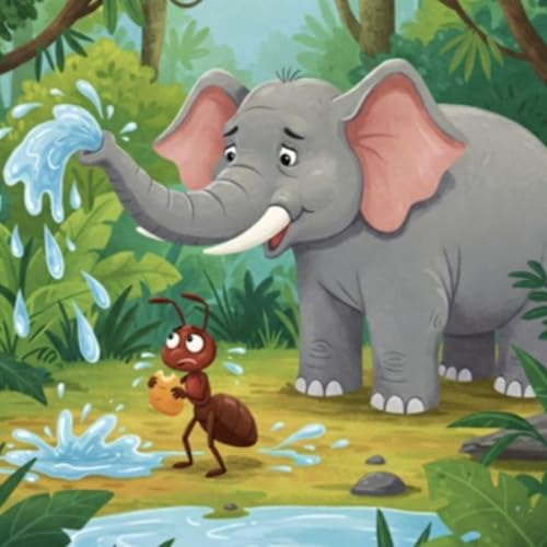Episode 109 &ndash; 'The Elephant and the Ant- A Lesson in Kindness'
