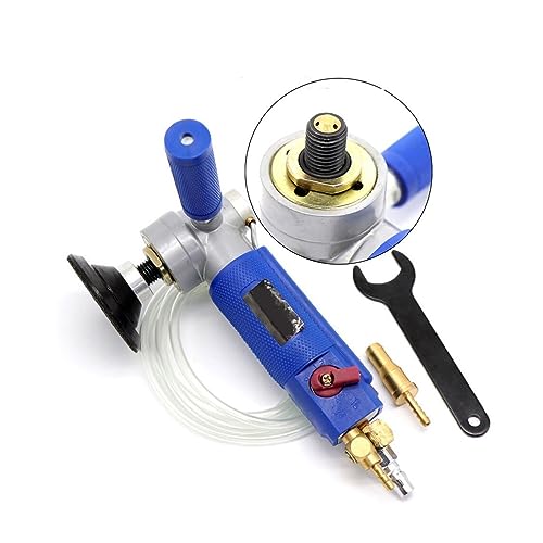 Máquina pulidora, lijadora orbital, Lijadora neumática de aire de 3 ''/ 4 pulgadas, molino de alimentación de agua, máquina pulidora húmeda for pulido de piedra de granito de cuarzo de mármol para lij