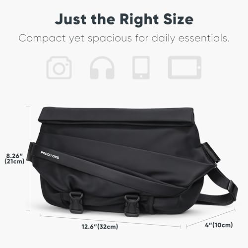 Bolso cruzado impermeable para laptop de 13 pulgadas miniatura 3