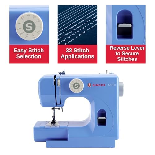 image for SINGER M1000 Mending Machine | Compact, Lightweight & Portable With 32