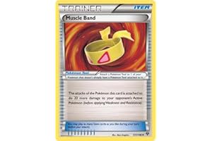 Pokemon Band: Muscle Band - Strength Booster for Intense Pokemon Battles