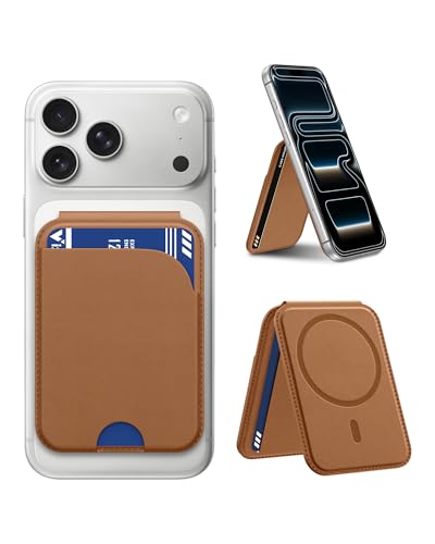 Porte-cartes magnétique en cuir pour vos déplacements avec support RFID