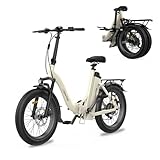 【Brushless Gear Motor】—Adult electric bicycles apply 350W high power motor for long life and peak speed up to 20+mph. 55NM torque allows the e-bike to climb smoothly up slopes up to 25 degrees. 【Removable Batteryr】—Powered by a 36V 10Ah lithium-ion b...