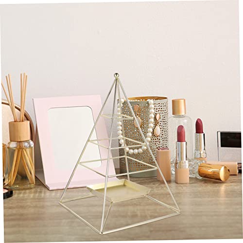 BESTOYARD 2 Peças Rack De Joias De Três Camadas Suporte De Exibição De Pulseira Joias De Cabelo Prat