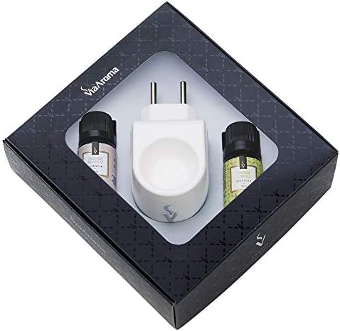 Kit Presente Aromatizador Standard Capim Limão e Jasmim Branco Vi...
