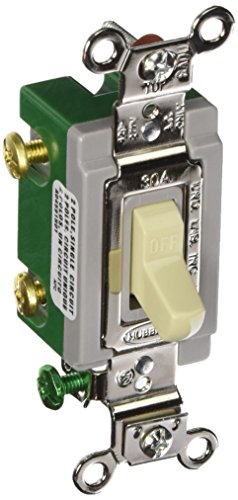 Hubbell HBL3032I �_�u���|�[�� �g�O�� �H�ƃO���[�h 30�A���y�A 120/277V �A�C�{���[