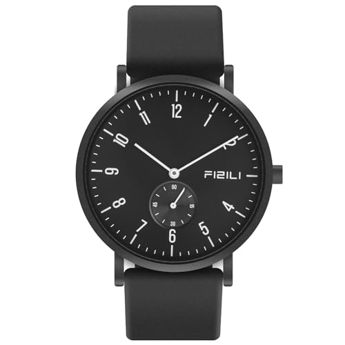 Montre analogique homme étanche au boîtier ultra fin pour une précision quartz quotidienne