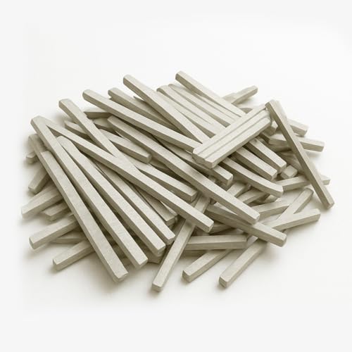 Sanctified 2kg White Slate Pencils - Natural Limestone Chalk for Slate Boards - Non-Toxic, Eco-Friendly Writing Chalk for Kids, Students, Teachers & Classrooms | Pack of 2000g