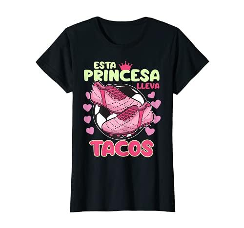Esta Princessa Lleva Tacos - Fútbol femenino Camiseta Cover