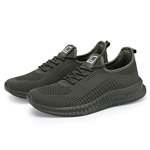 Image of Men's Running Shoes Ultra Lightweight Breathable Comfortable Walking Shoes Casual Fashion Sneakers Mesh Workout Shoes