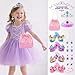 Hechify Princess Dress Up Toys for Little Girl,Jewelry Boutique Role Play Set,Toddler Dress Up Kids Toys for 3-6 Year Old Girl Gifts Birthday Party