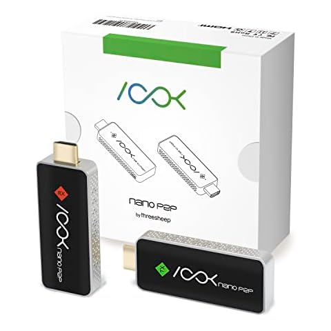 Wireless HDMI Transmitter and Receiver, HDMI Wireless, Plug & Play, Wireless HDMI Adapter Extender Converter Kit, Streaming Video Audio from Laptop PC Camera to Monitor Projector HD TV - ASKnano p2p Cover