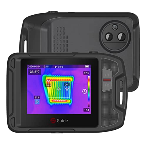 Guide Pocket-Size Outdoor Infrared Thermal Camera P120V Thermal Imager Handheld Horizontal HD Screen Ooutdoor Infrared Camera 120x90 IR Resolution -20?~400?,IP54