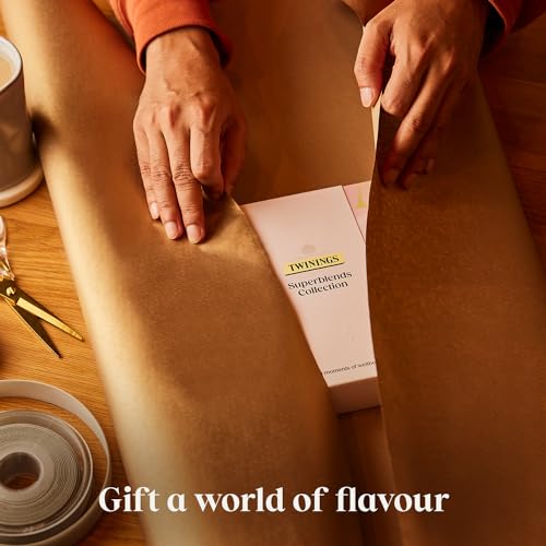 Twinings Superblends Collection Gift Box |Ideal Gifts For Birthday & Valentines Gifts For Her |4O Tea bags|8 Premium Green & Herbal Infusion Tea Bags