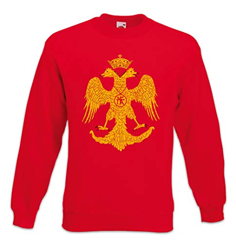 Sweatshirt Byzantium Eagle Flag Urban Backwoods pull col rond pour homme et femme