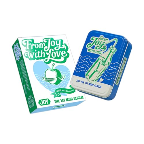 RED VELVET JOY - [From JOY, with Love] (Tin Case Ver.) Package Box + Tin Case +...