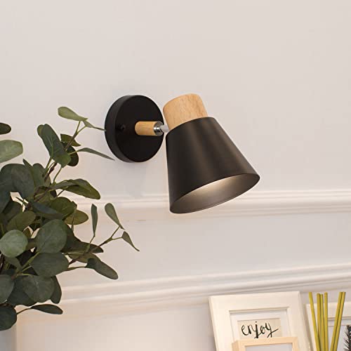 Luz de pared LED junto a la cama con batería recargable e imán 2