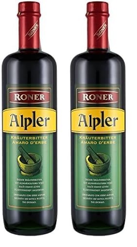 Alpler Amaro d'Erbe Roner 0,7 L (Confezione da 2)