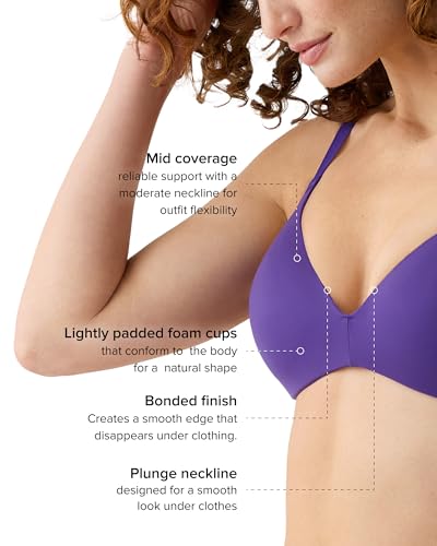 Image of Wacoal Women's Comfort First Lightly Padded Mid Coverage Wire Free T-Shirt Bra, 856339